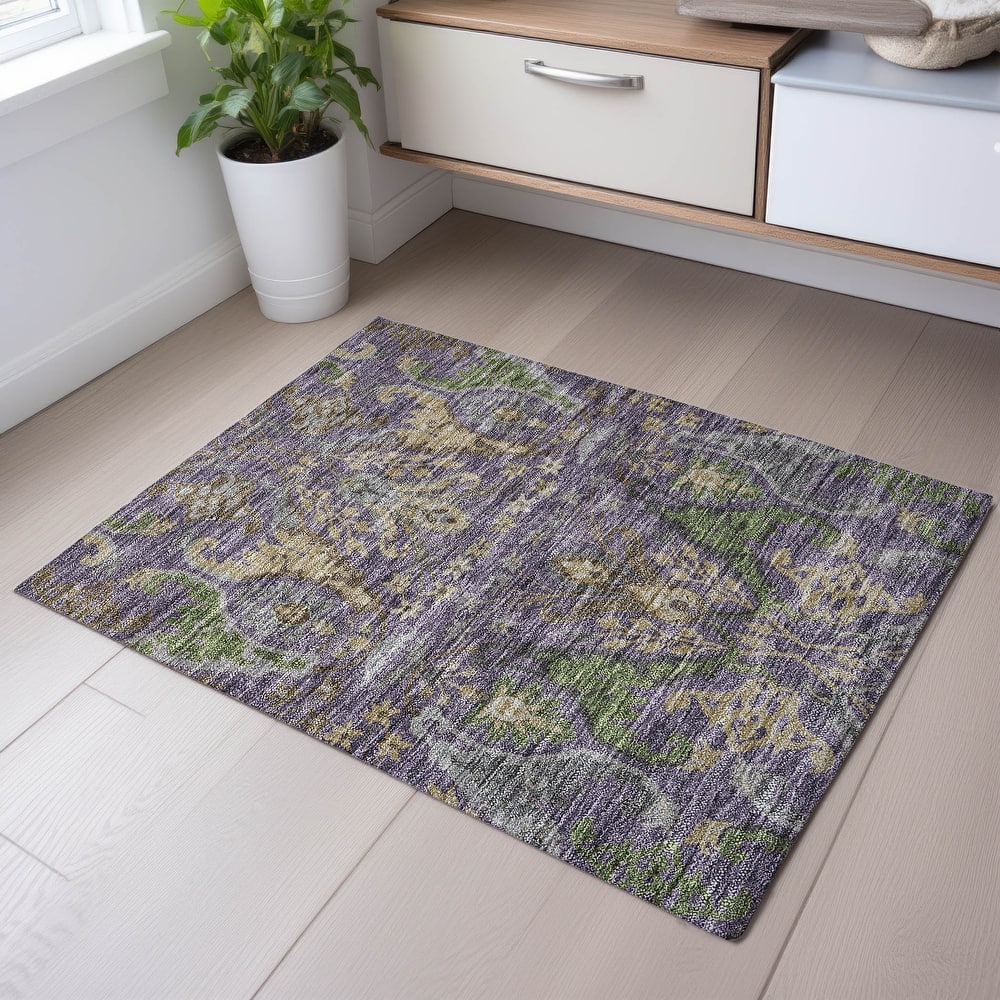 Premium Washable Super Soft Traditional Americana Mayfield Rug