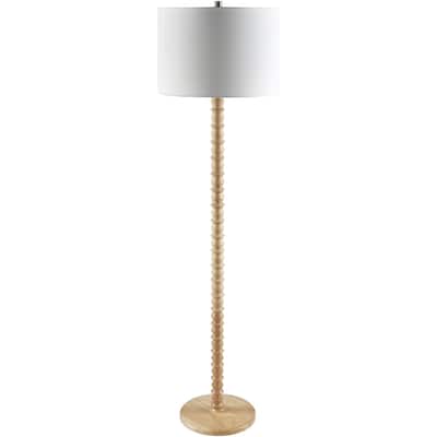 Livabliss Padauk Traditional Accent Floor Lamp
