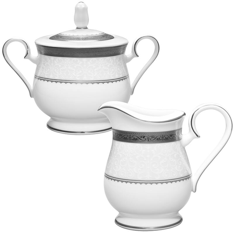 Odessa Gold Sugar & Creamer Set - Gold