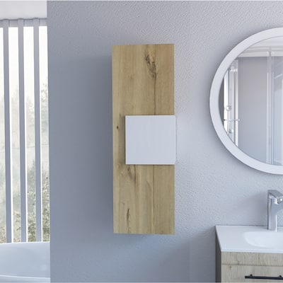 Bathroom 3-Shelf Rectangle Medicine Cabinet