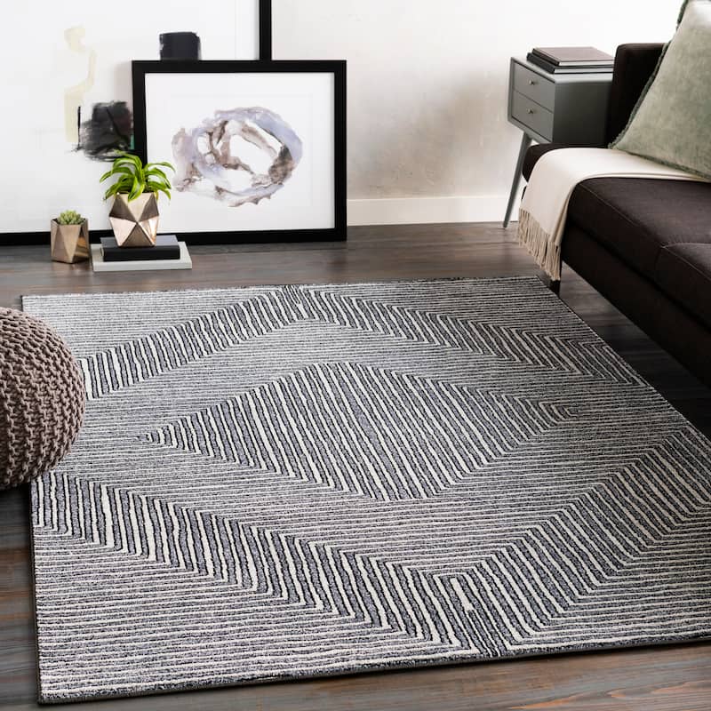 Carson Carrington Sturup Diamond-shaped Pattern Area Rug