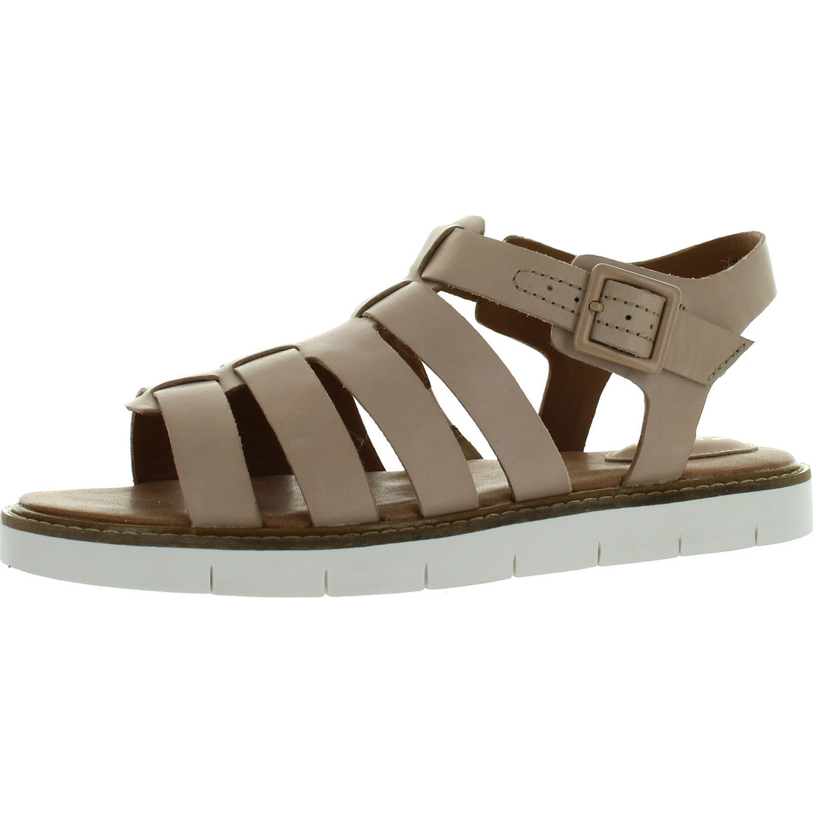 clarks lydie leather open toe sandals