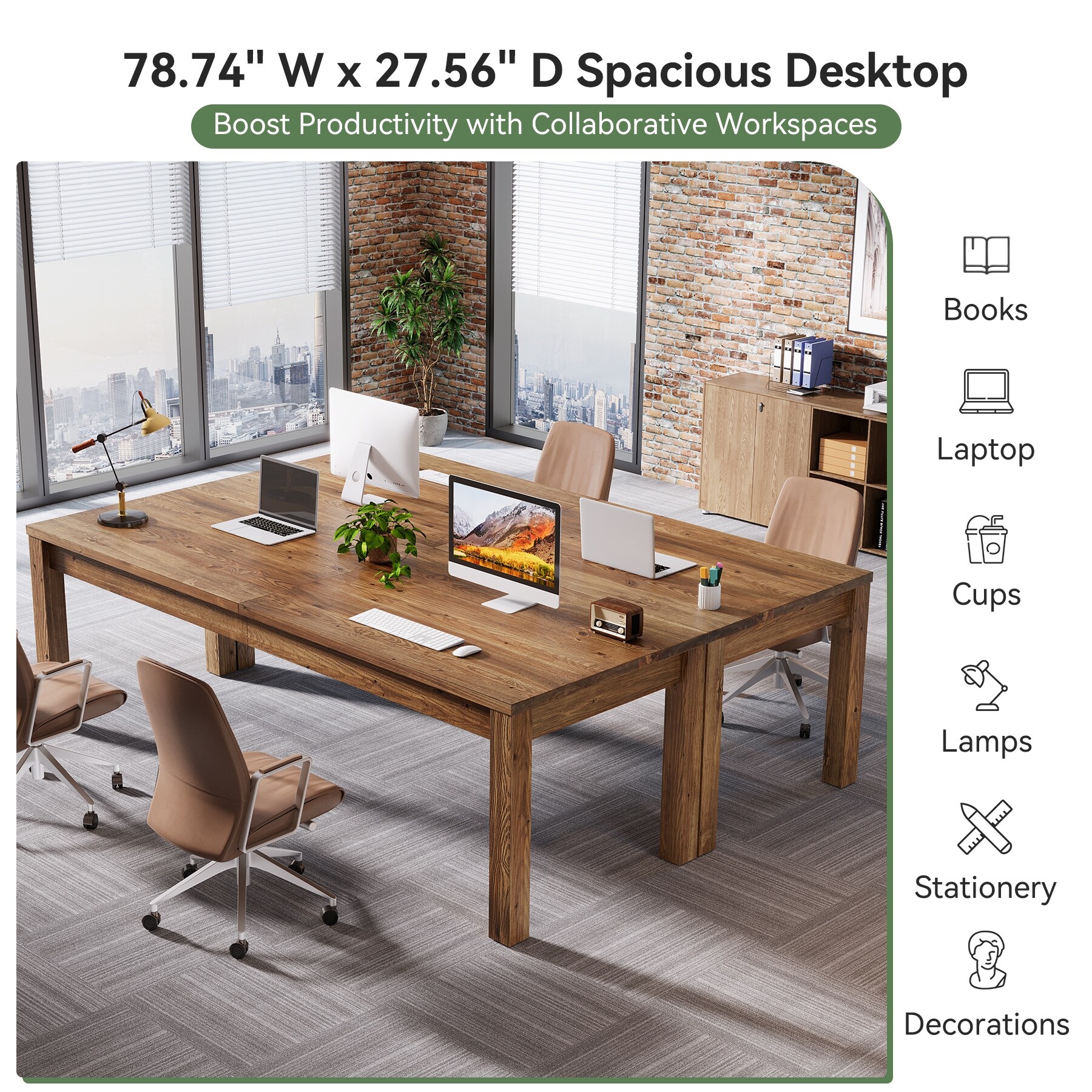 78.7-Inches-Extra-Long-Solid-