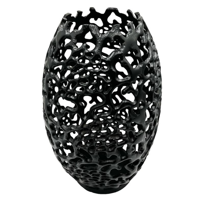 Decorative Handmade Aluminum Egg Nest Flower Vase