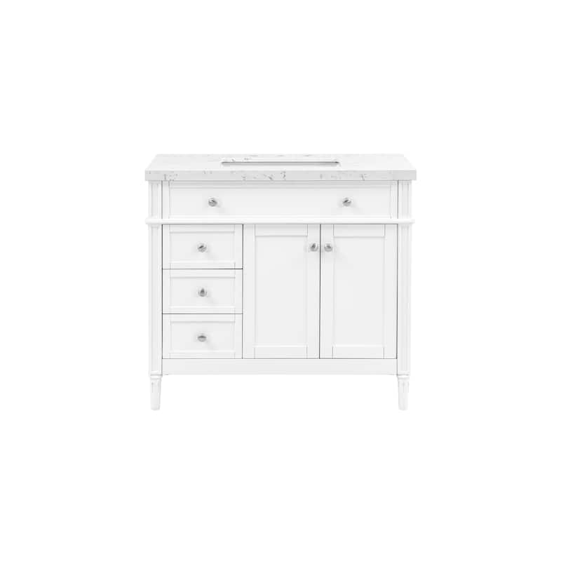 37'' Orinda Bathroom Vanity with Engineered Stone Top