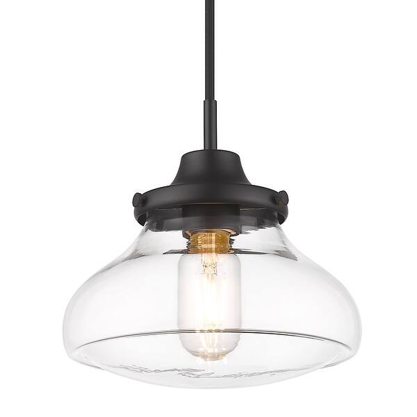 slide 3 of 2, Nash Small Pendant - 8"x7.75" 8"x7.75" - Matte Black