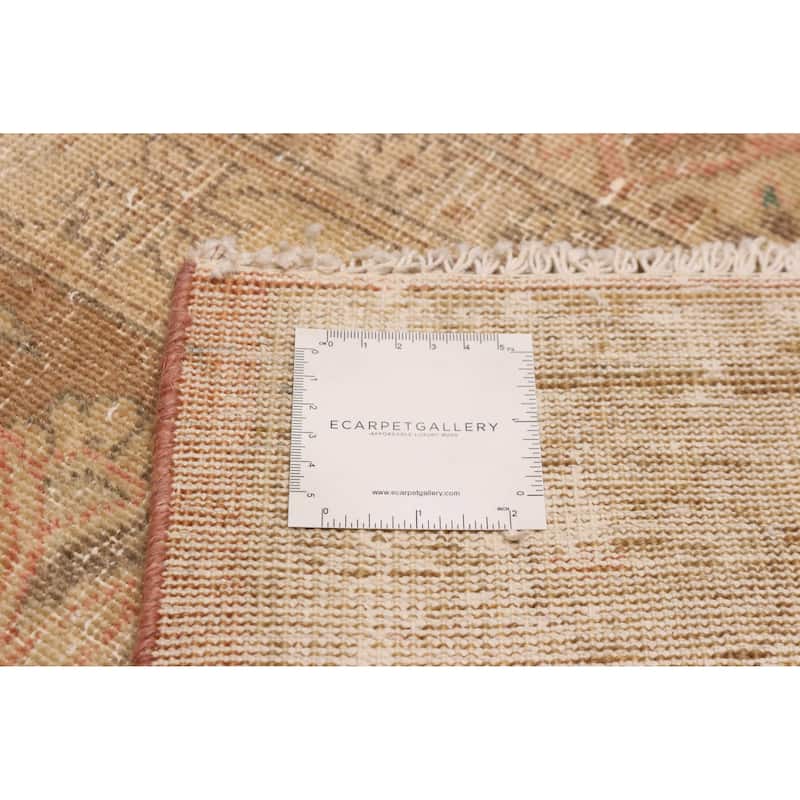 ECARPETGALLERY Hand-knotted Antalya Vintage Copper Wool Rug - 9'8 x 12'10