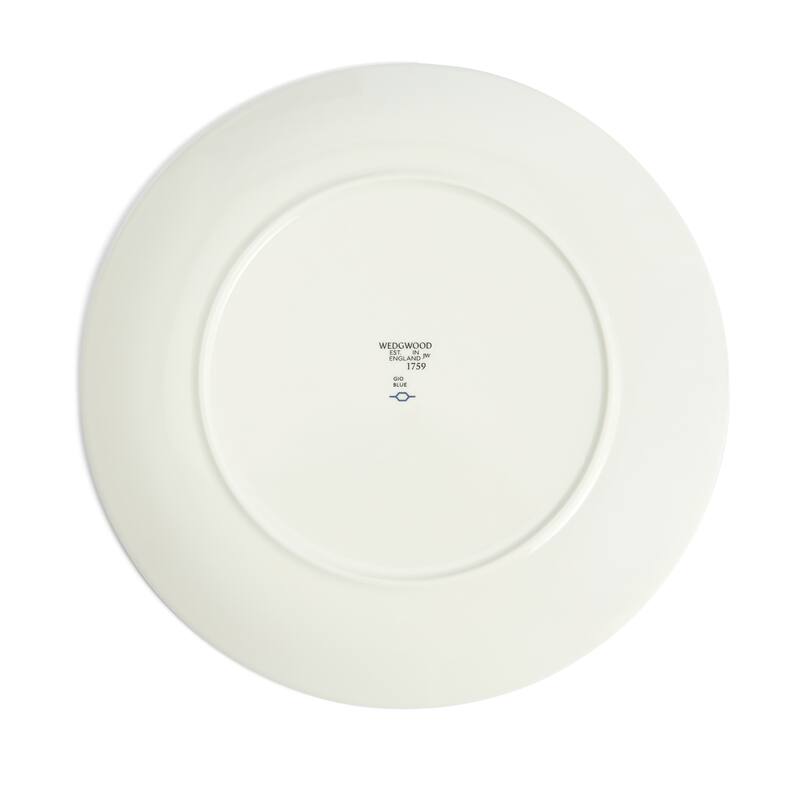 Wedgwood Gio Blue Plate 11.1in, Blue Line