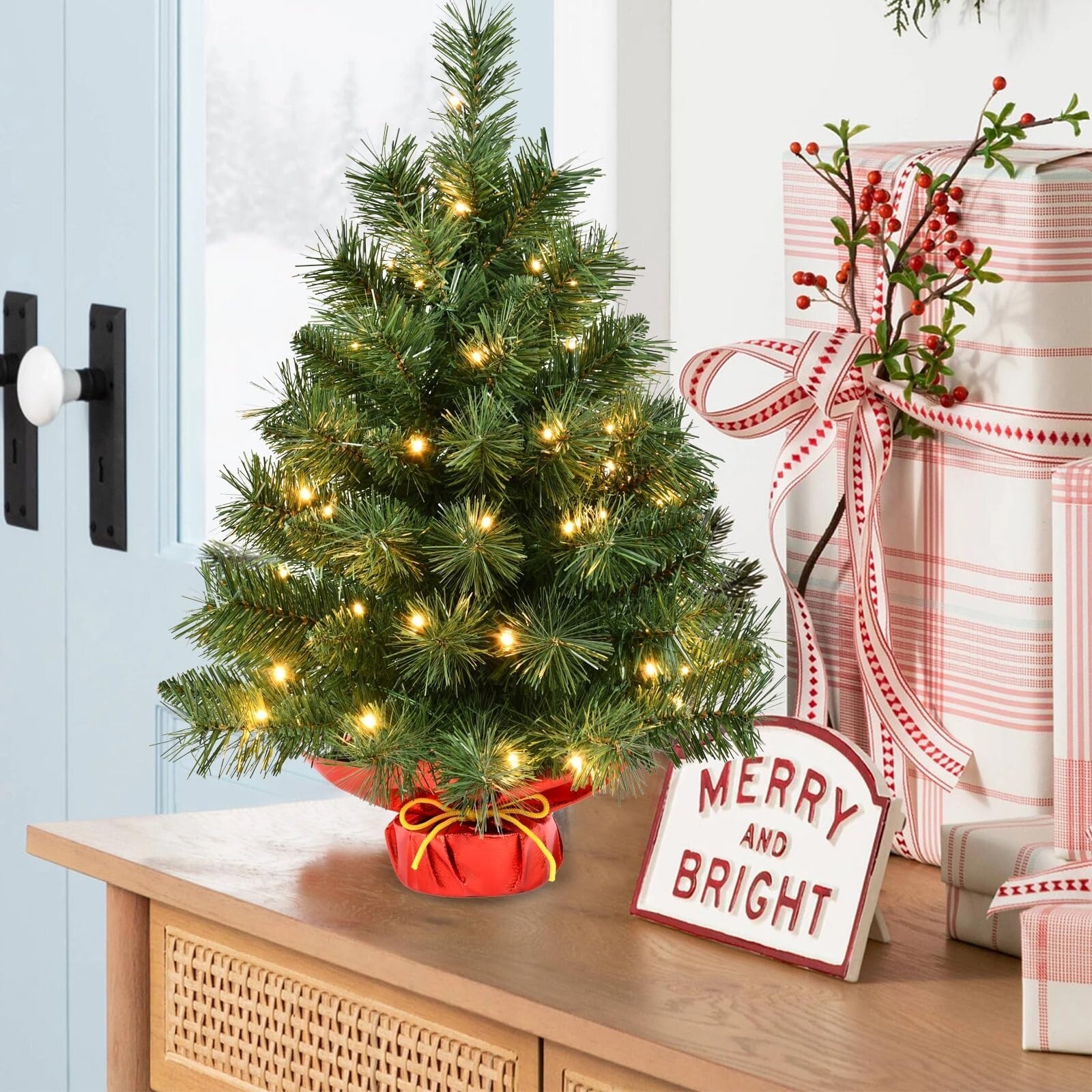 Small pre lit tree deals