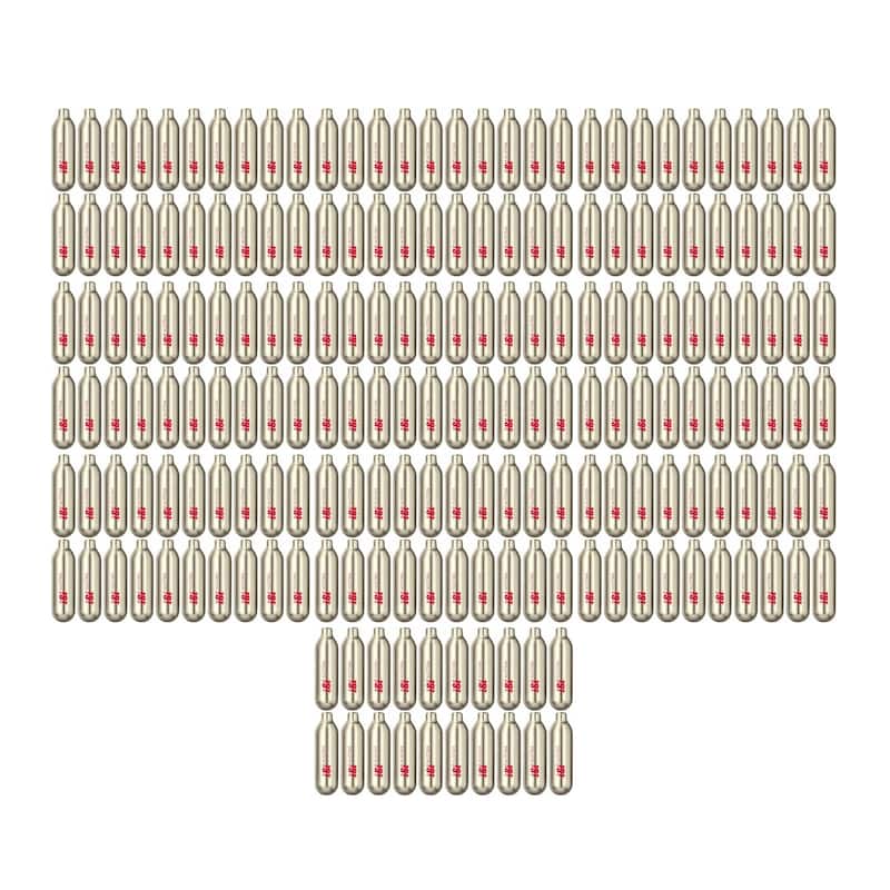 iSi North America CO2 Soda Siphon Chargers - 10 Pack Box of 20 - Gold - 10 Pack Box of 20