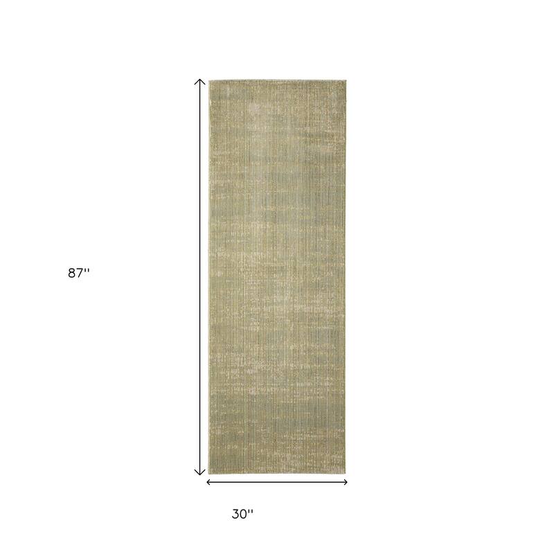 HomeRoots Solid Color Casual Runner Area Rug