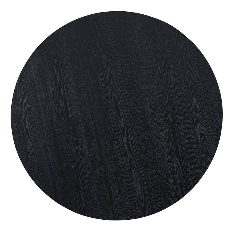 Retro Round Dining Table Minimalist Elegant Table