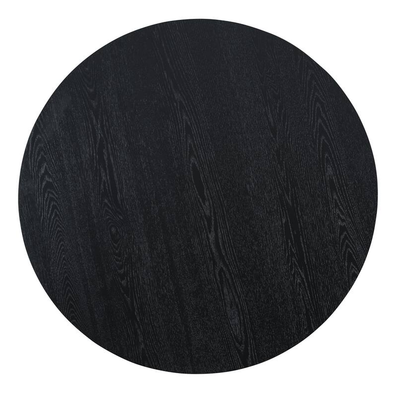 Retro Round Dining Table for Living Room,Dining Room