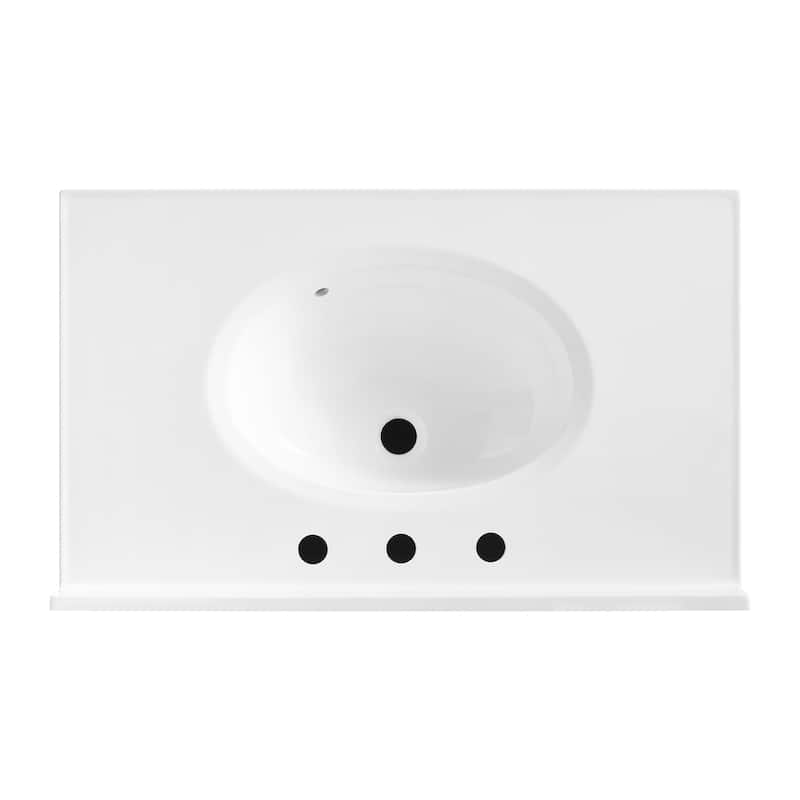 Blakely Vanity and Countertop with Mirror