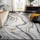 preview thumbnail 5 of 98, SAFAVIEH Craft Clytie Modern Abstract Marble Pattern Rug