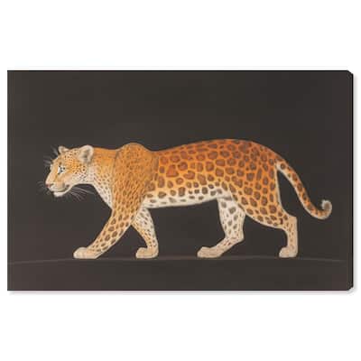 Golden Leopard Canvas by Art Remedy, Gallery Wrapped