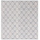 preview thumbnail 38 of 63, SAFAVIEH Handmade Vermont Savine Wool Rug 6' Square - Ivory/Blue - Square