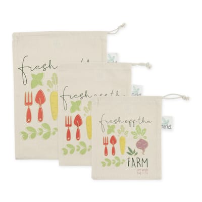 Market Produce Bags (Set of 3)