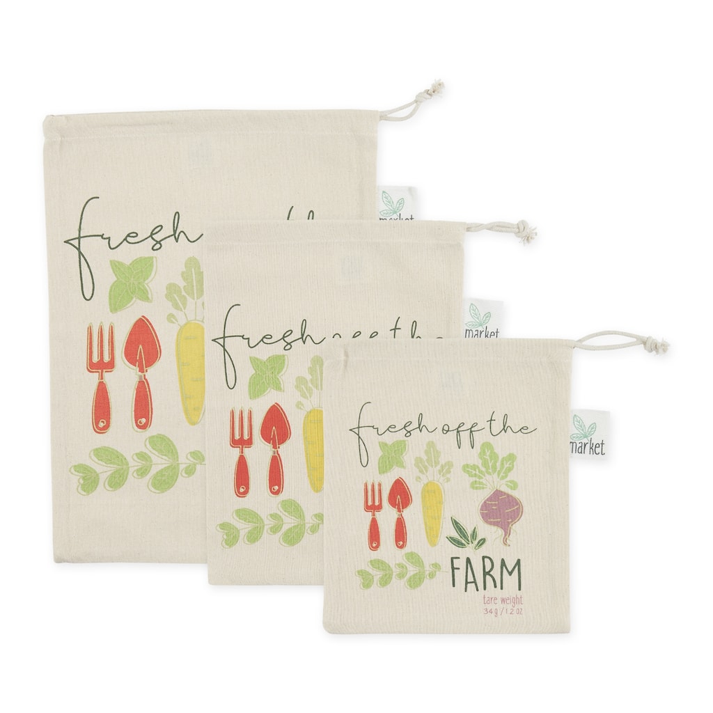 Market Produce Bags (Set of 3)