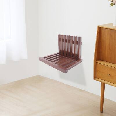 Wood Folding Wall Mounted Shower Seat Bahroom Seating