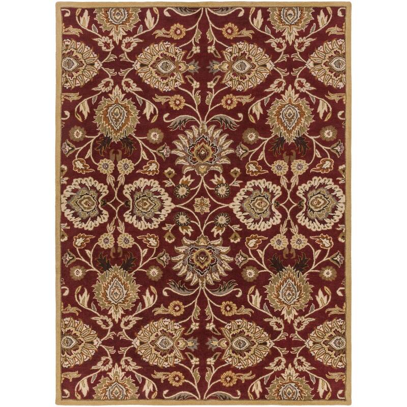 Livabliss Caesar Updated Traditional Paisley Hand Tufted Area Rug.