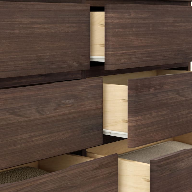 Max and Lily Farmhouse 6-Drawer Dresser