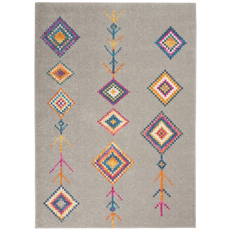 Nourison Passion Moroccan Geometric Tribal Area Rug