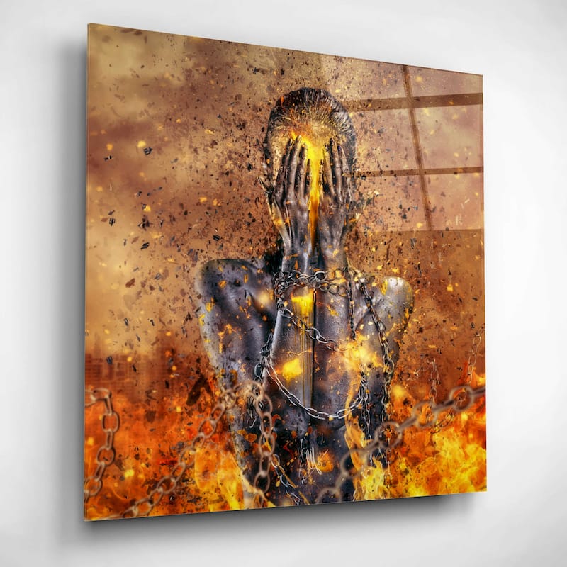 Epic Art 'Through Ashes Rise' by Mario Sanchez Nevado, Acrylic Glass Wall Art