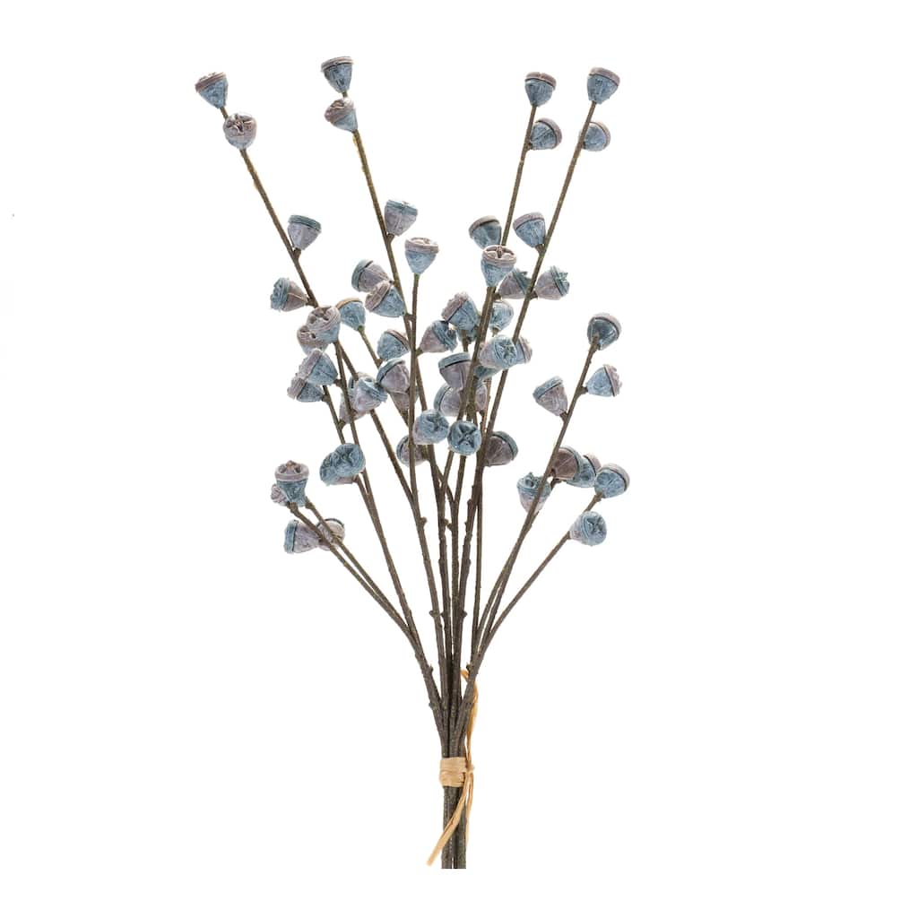 Winter Berry Pod Bundle (Set of 2) - Blue