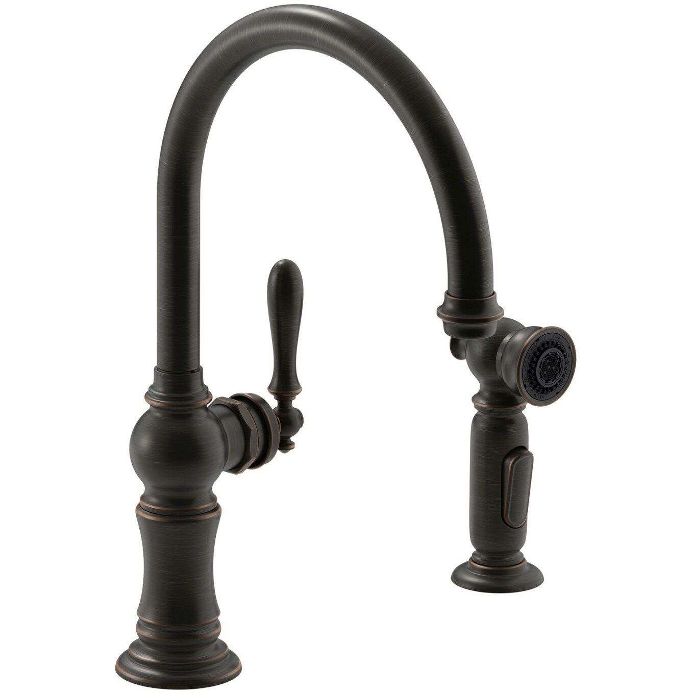 Kohler Artifacts 1.5 GPM Single Hole Kitchen Faucet - Includes Side