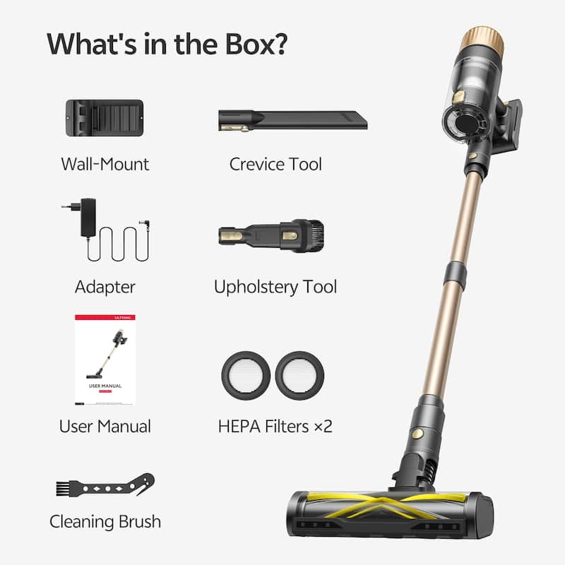 Cordless Vacuum Cleaner Ideal for Carpets and Pet Hair