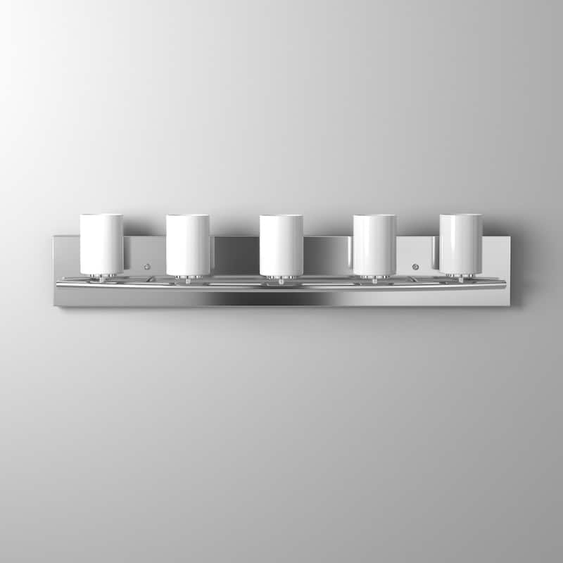 Eglo Abete 5-Light Chrome Vanity Light
