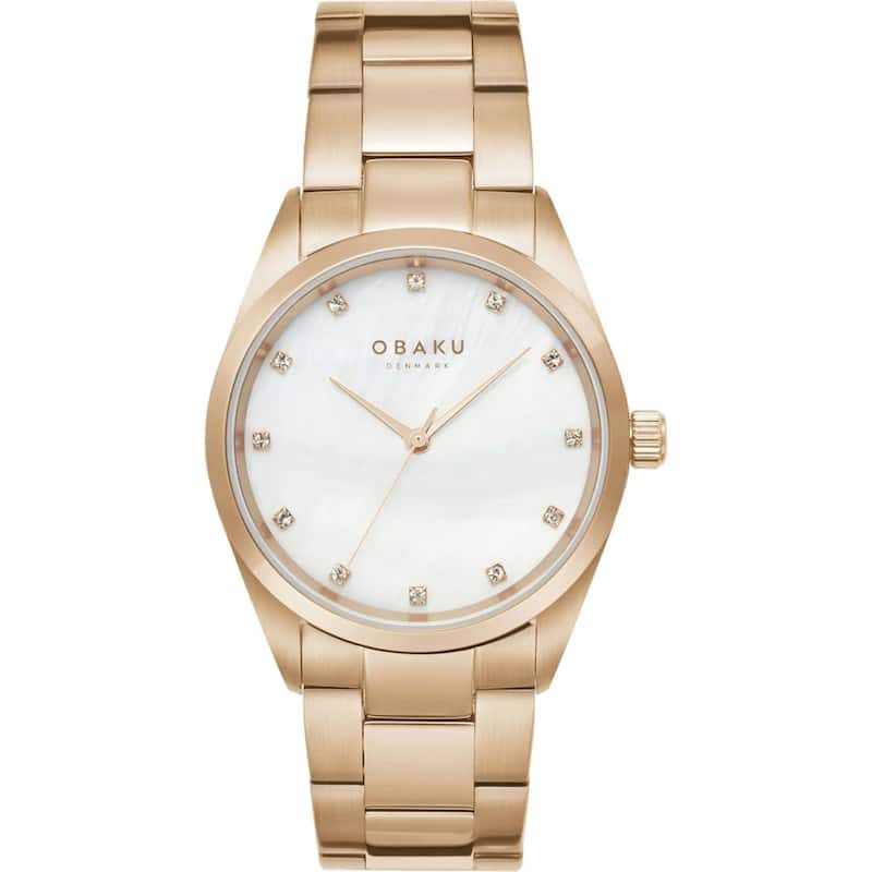 Obaku Women's Classic White Dial Watch - V263LXVWSV - 6 (36)
