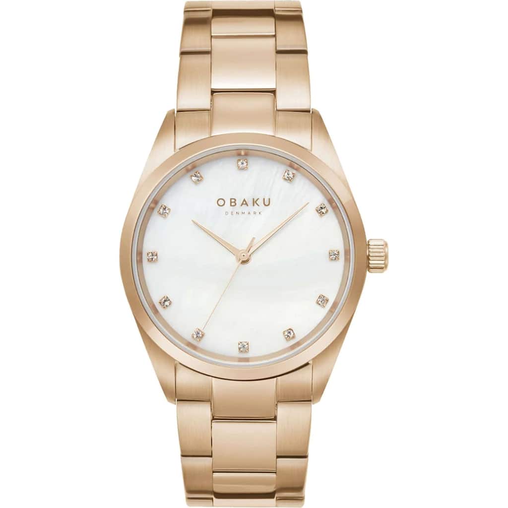 Obaku Women's Classic White Dial Watch - V263LXVWSV - 6 (36)