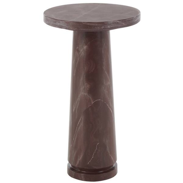 SAFAVIEH Couture Valentia Round Marble Accent Table