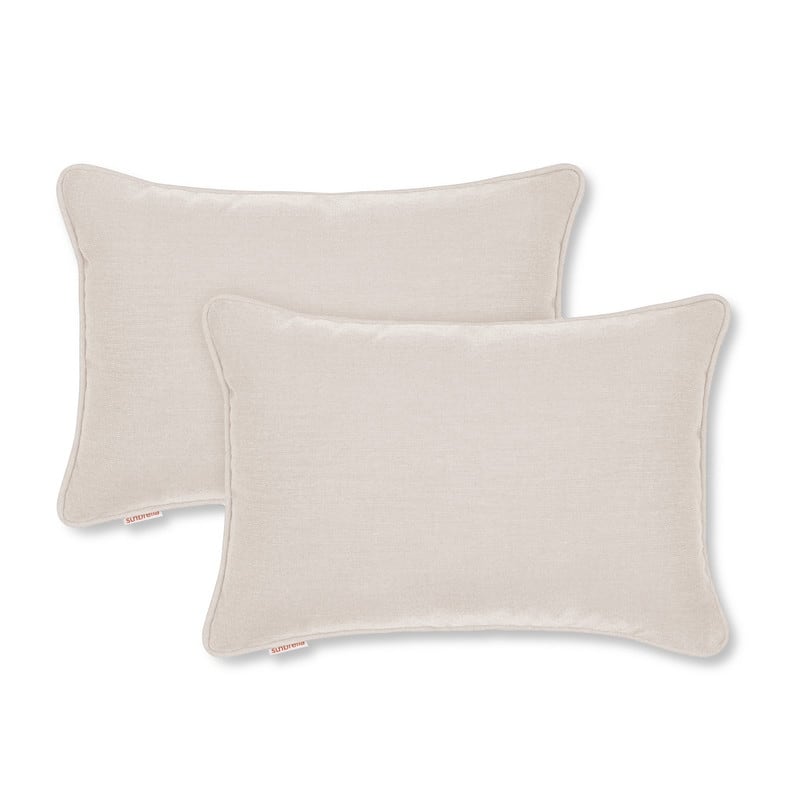 Sunbrella by Austin Horn Classics Corded-Edge Filled Pillow (Set of 2)