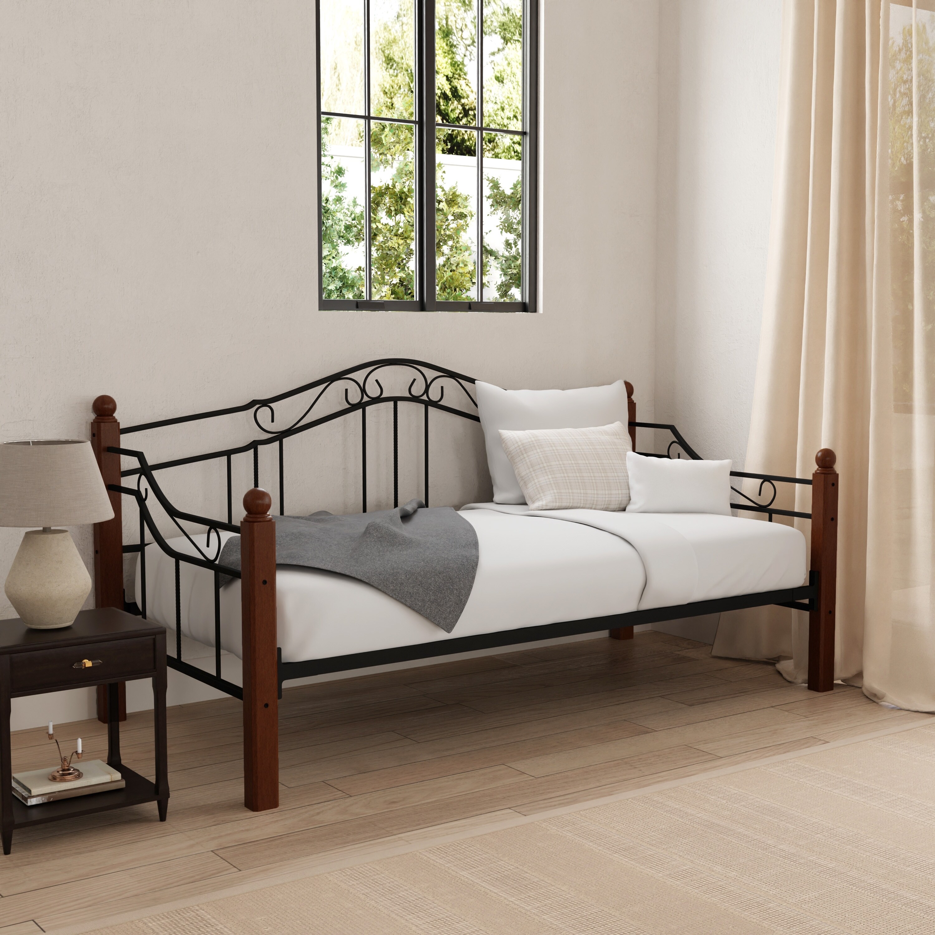 Iron deals twin daybed