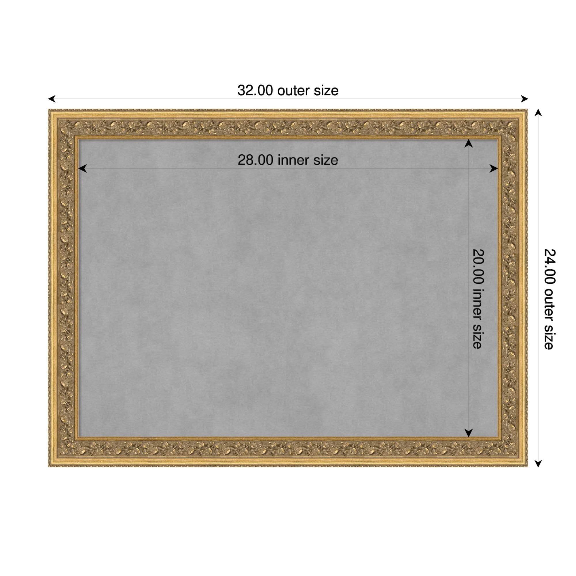 Amanti Art Carter Dark Gold Framed