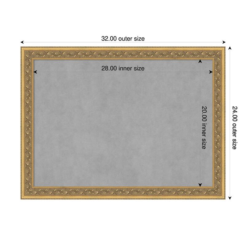 Amanti Art Carter Dark Gold Framed - 32 x 24 in