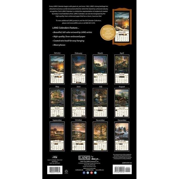 2022 Terry Redlin Paintings Calendar