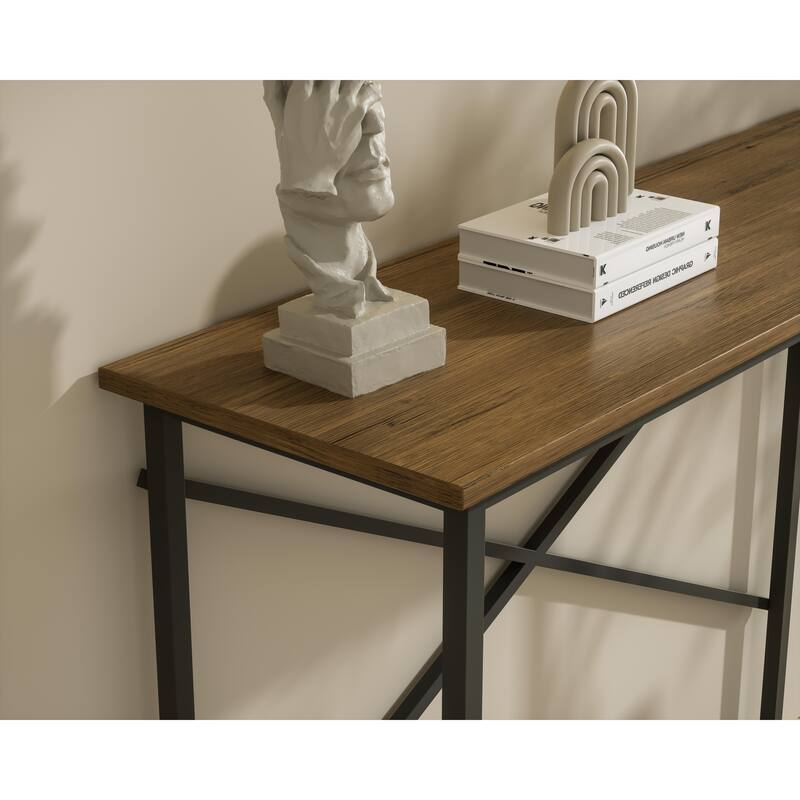 Tristan Console Table in Natural Driftwood