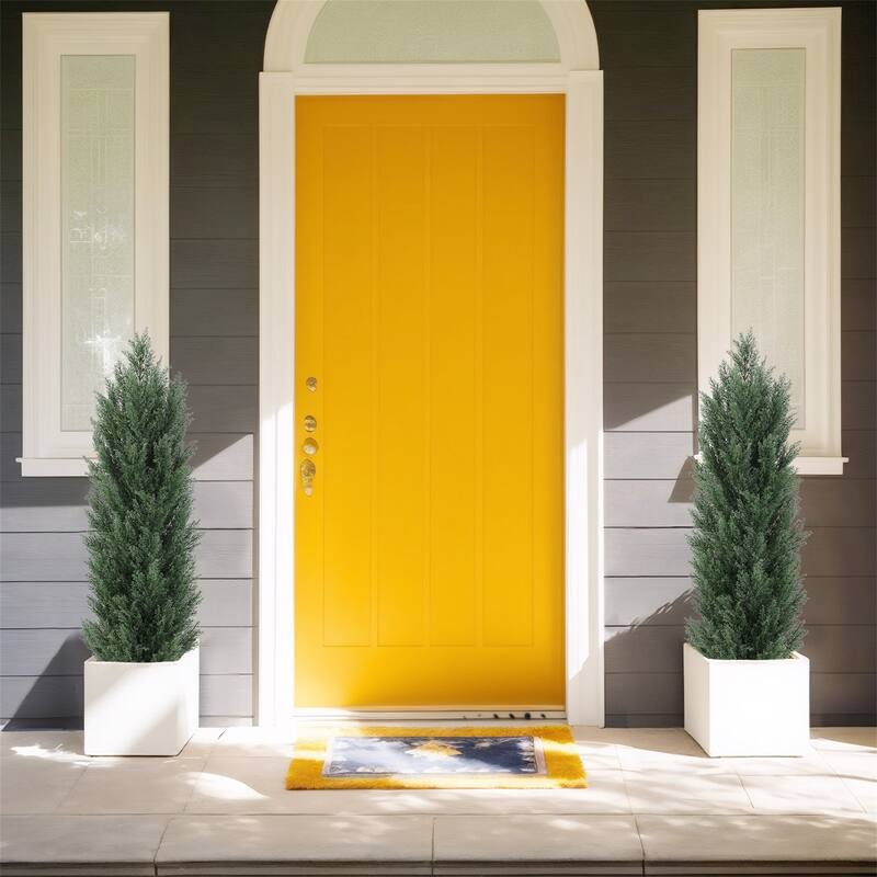 2-Pack 4FT Artificial Pine Cypress Trees