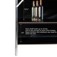 preview thumbnail 2 of 1, Trademark Innovations 39"L x 15"W x 35"H Portable Bar Table with Skirt and Carrying Case