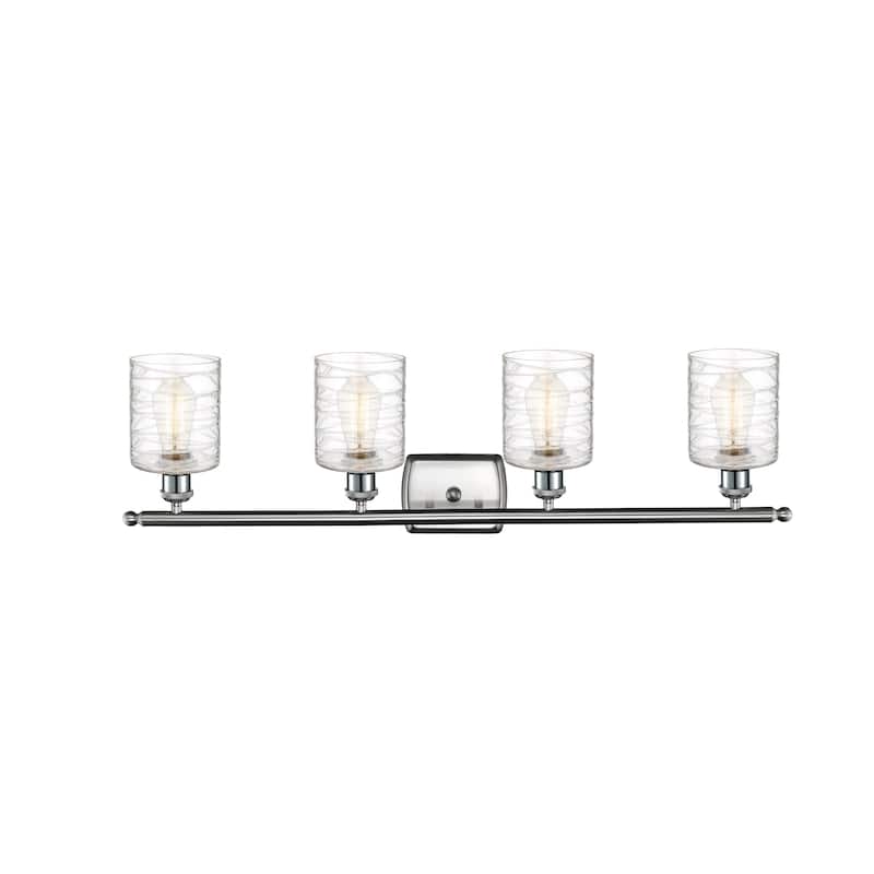 Innovations Lighting Ballston Cobbleskill - 4 Light 36" Bath Vanity Light