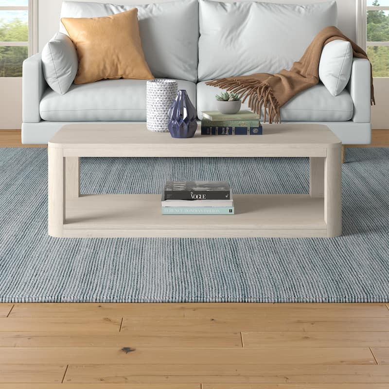 Stellan 47" Wide Rectangular Coffee Table - 47" Wide