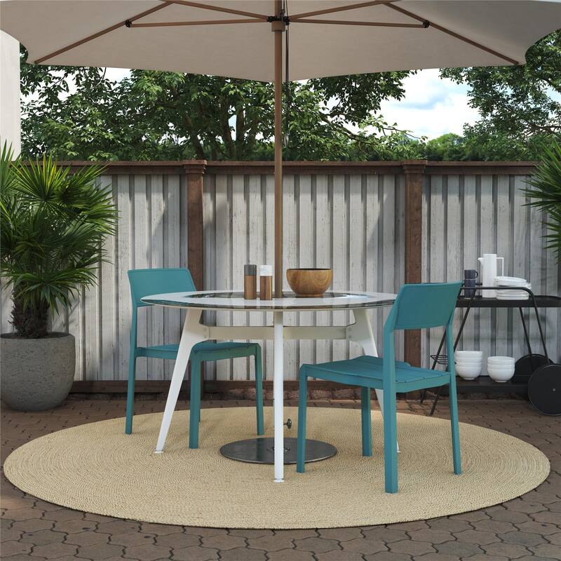 The Novogratz Poolside Collection Chandler Indoor/Outdoor Chairs Set