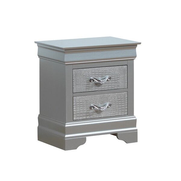 Lorana 2-drawer Wooden Nightstand. Opens flyout.