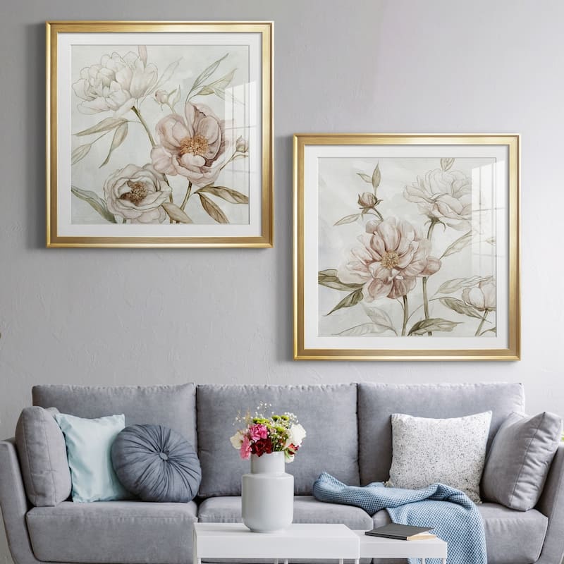Washed Botanical I Premium Framed Print - Ready to Hang