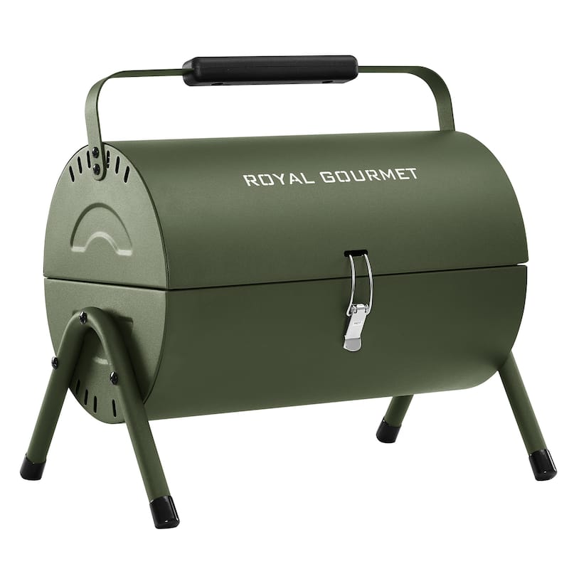 Royal Gourmet CC1015L Portable Charcoal Grill with Four Air Vents