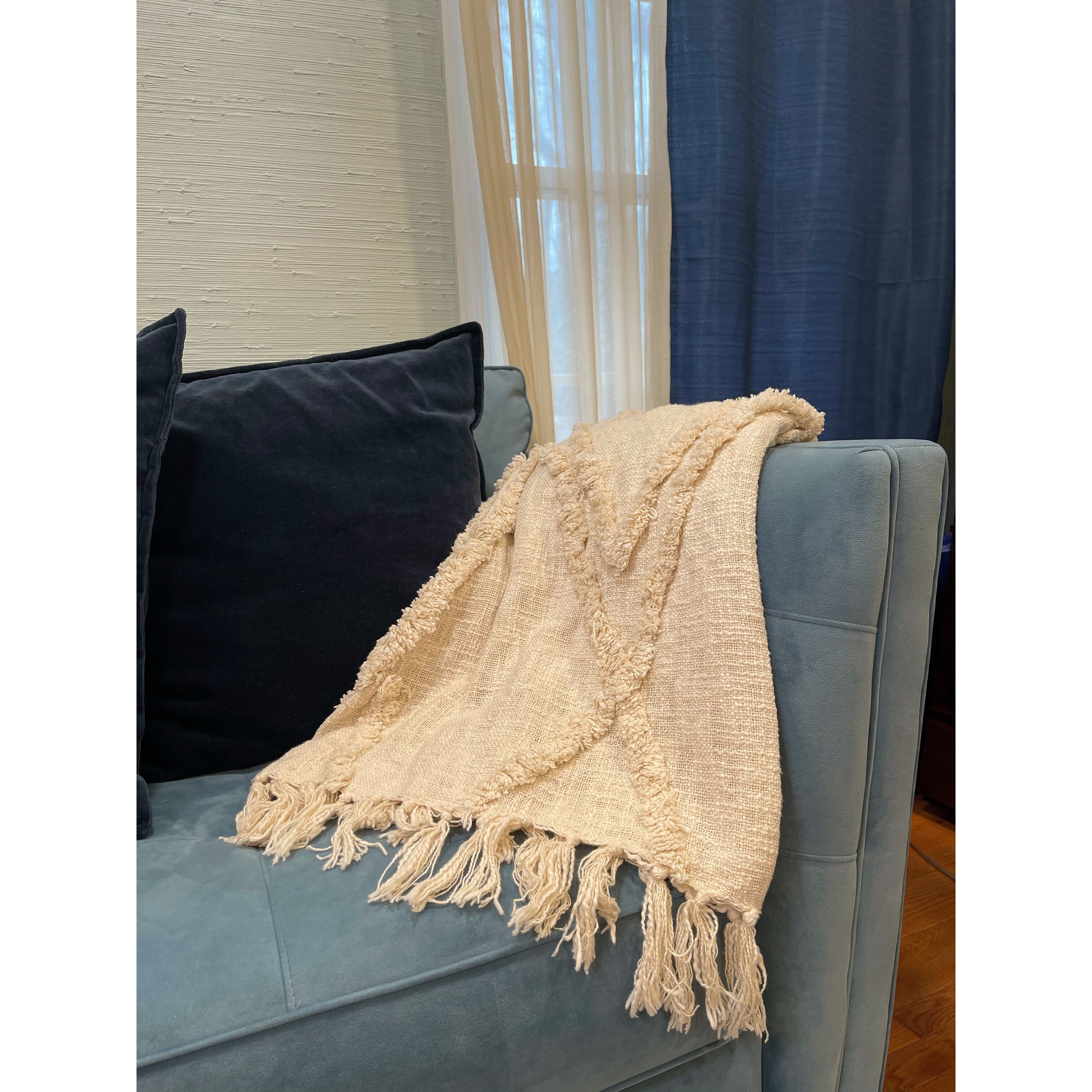 Hummingbird Sofa Fleece Blanket 50x60x80 Made In US 